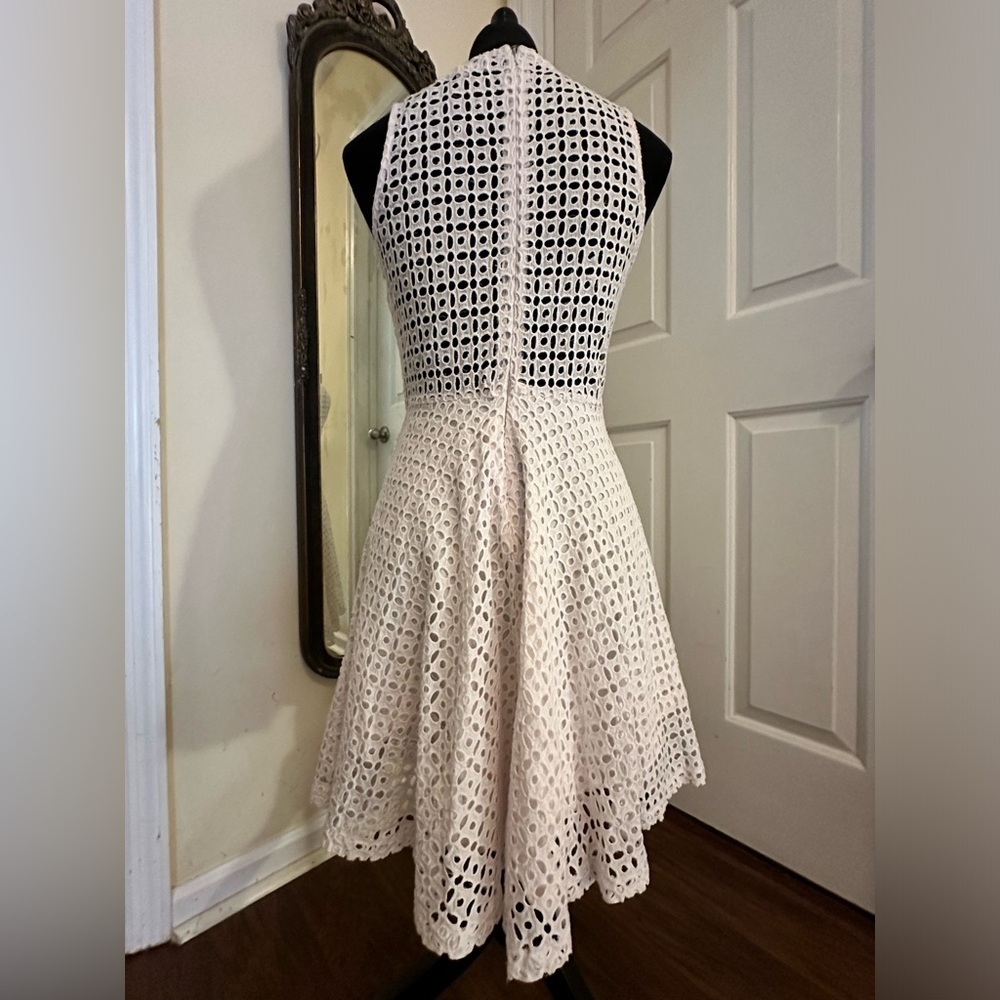 Olive + Oak White Eyelet Dress NWOT - Picture 3 of 8